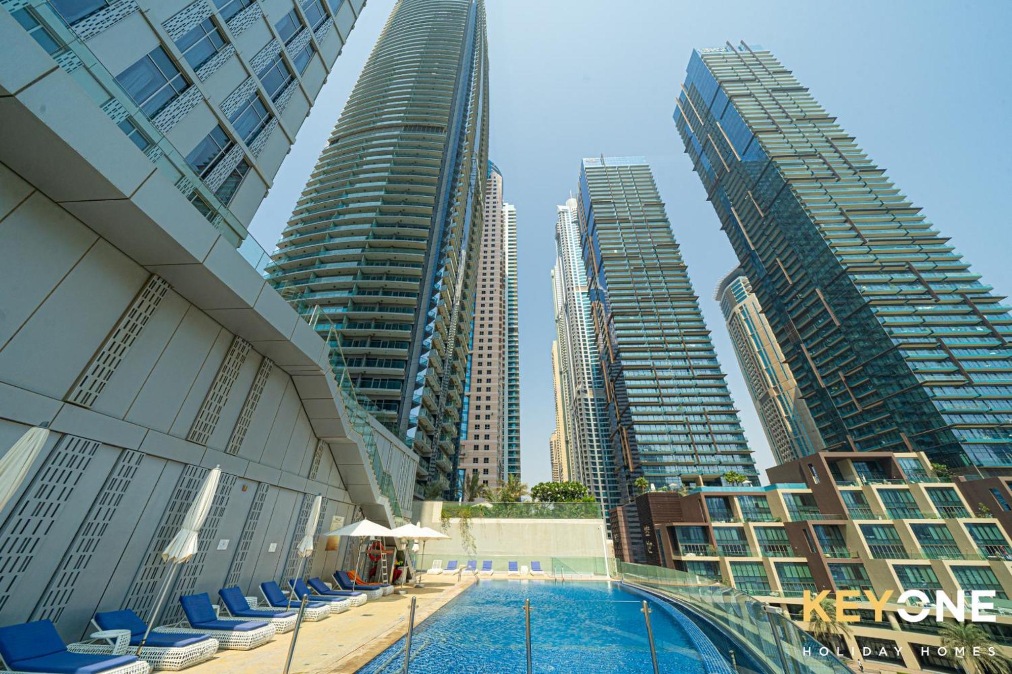 Lavish One Bedroom With Amazing Sun Deck & Pool Dubaï Extérieur photo
