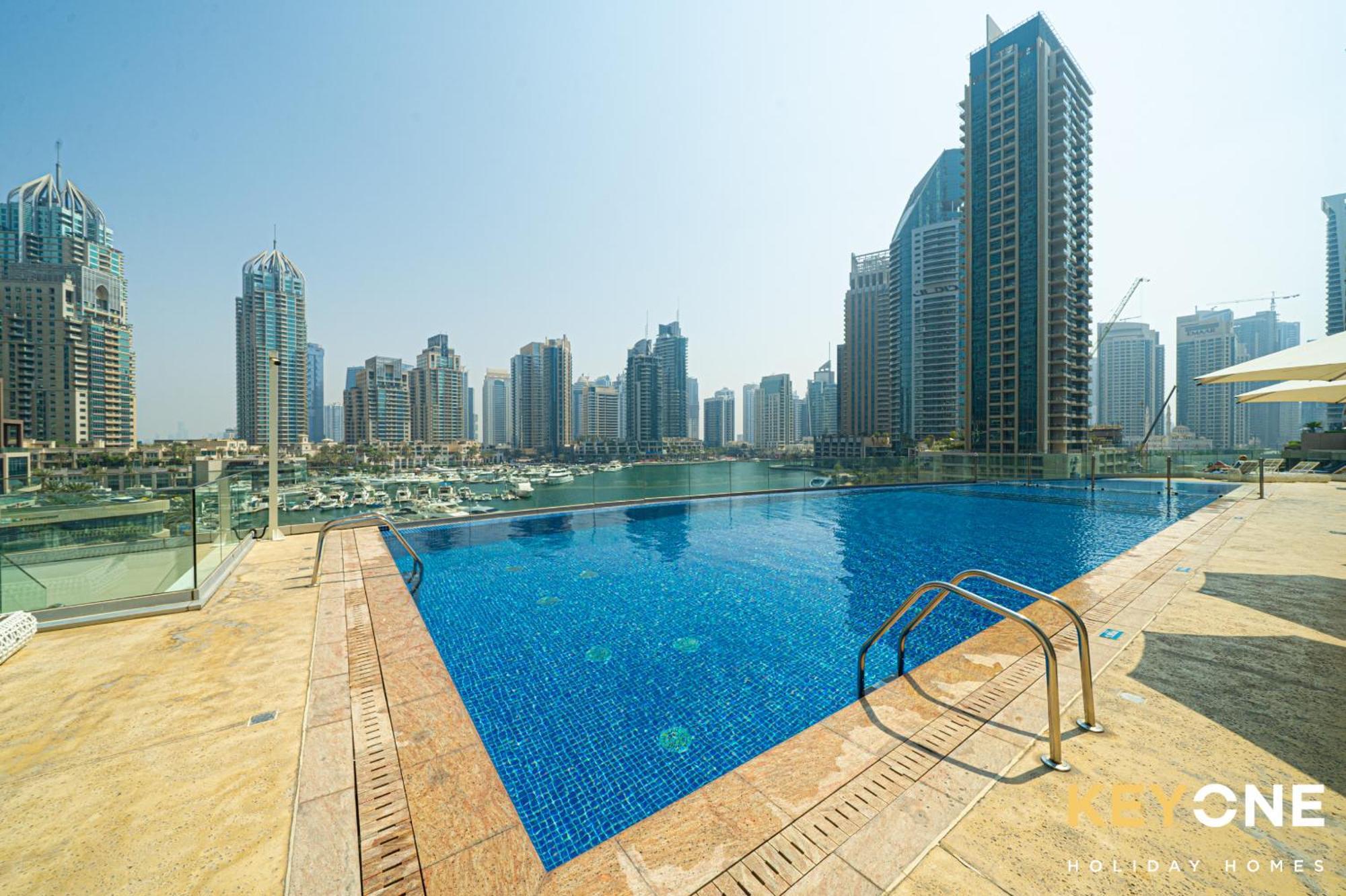 Lavish One Bedroom With Amazing Sun Deck & Pool Dubaï Extérieur photo